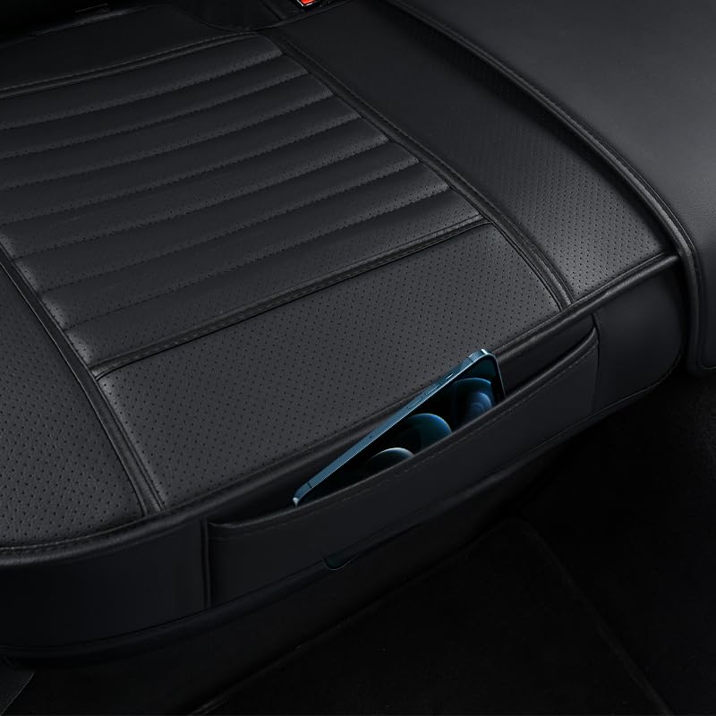 Back Seat Covers, Rear Seat Cushions, Auto Bench Protector with - Product Imagery