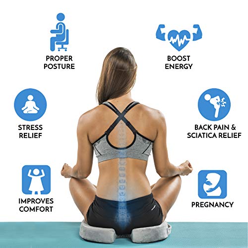 ComfiLife Premium Comfort Seat Cushion - Non-Slip Orthopedic - Product Imagery