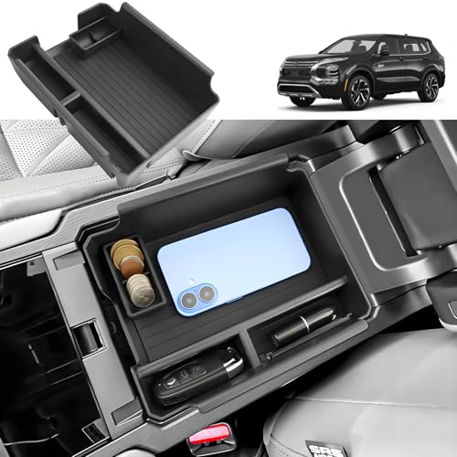 2025 2026 Outlander Center Console Organizer for Mitsubishi - Product Imagery