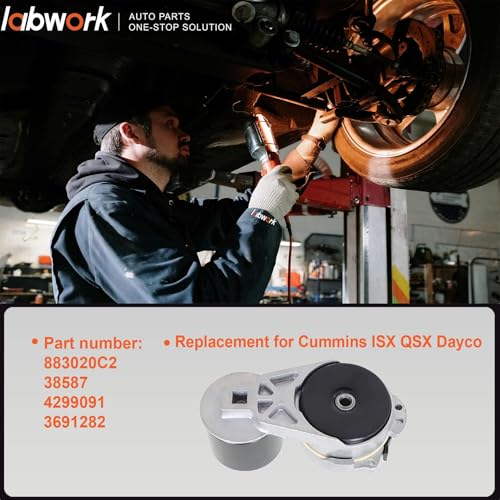 labwork Belt Tensioner Assembly Replacement for Cummins ISX QSX - Product Imagery