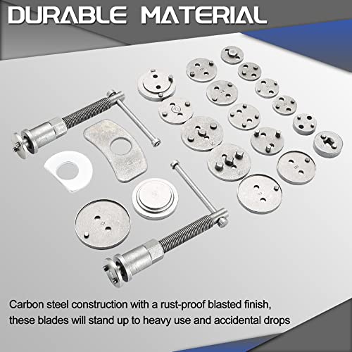 ATP 23pcs Heavy Duty Disc Brake Caliper Tool Set and Wind Back - Product Imagery