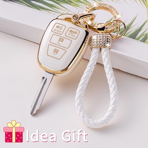 Gematay for Toyota Key Fob Cover Compatible with Corolla 2014 - Product Imagery