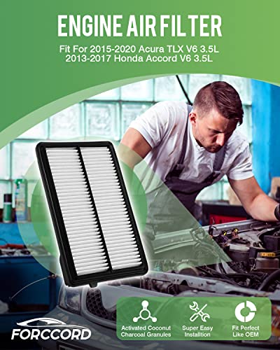 Cabin & Engine Air Filter Combo for Honda Pilot 2016-22, - Product Imagery