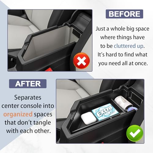 RUNROAD Center Console Organizer for 2020-2026 Volkswagen Jetta - Product Imagery