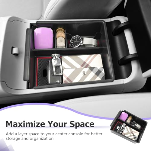 LUWU 2025 2026 Hynudai Tucson Center Console Organizer 2022-2026 - Product Imagery