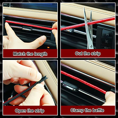 Frienda 28 Pcs Car Interior Accessories - Product Imagery