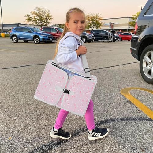 MENZOKE Kids Travel Tray for Toddler Car Seat, Gift for Girl - Product Imagery