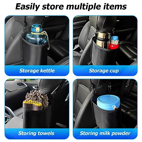 BESULEN Car Seat Side Large Cup Holder, Hanging Storage Bag for - Product Imagery