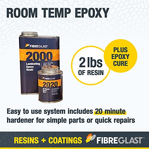 Fibre Glast All-in-1 Carbon Graphite Epoxy-Hardener Repair Kit – - Product Imagery