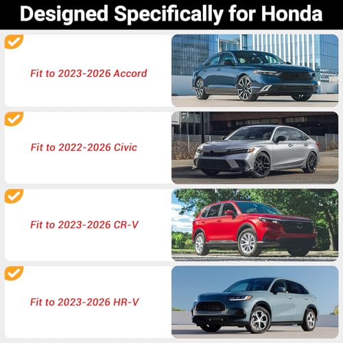 Car Door Handle Cover Protector Compatible with Honda 2022-2026 - Product Imagery
