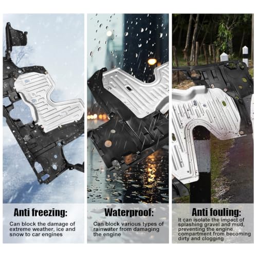 Engine Lower Radiator Splash Shield Compatible with Accord 2.4L - Product Imagery