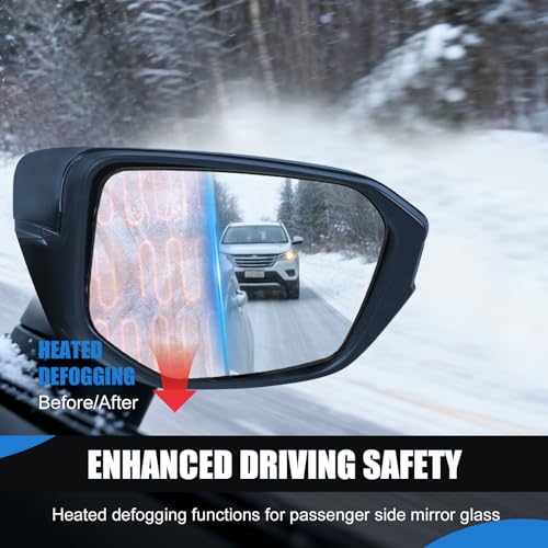 Passenger Side Mirror Glass Replacement for Honda Civic - Product Imagery