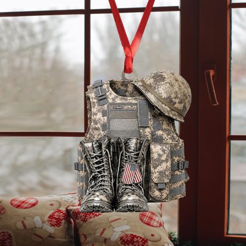 Talataca Veteran Soldier Backpack Boots Military Army 2D Flat - Product Imagery