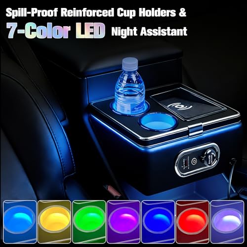 Center Console Organizer for Minivans, SUVs & Middle Van Seats - - Product Imagery
