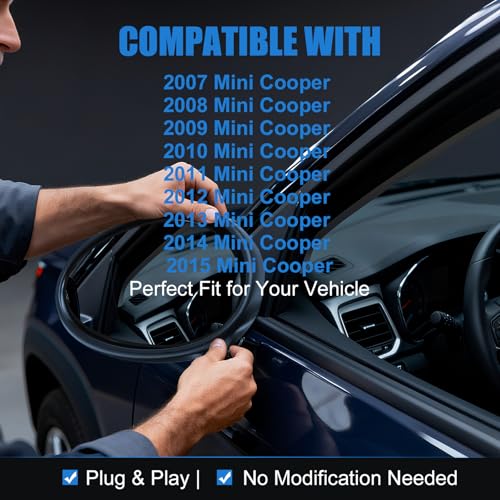 Driver Side Mirror Glass Compatible With Mini Cooper 2007-2015 - Product Imagery