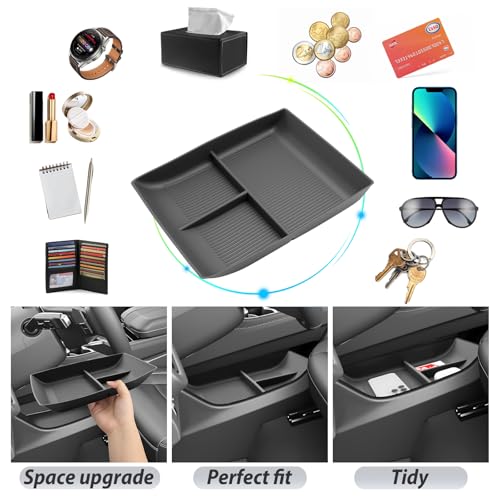 SKTU 2024 2025 2026 2027 Chevy Traverse Center Console Organizer - Product Imagery