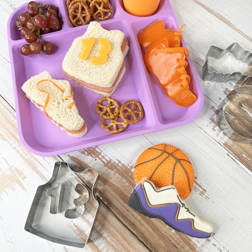 R&M International 5224 Basketball Jersey, Sneaker, and Ball - Product Imagery