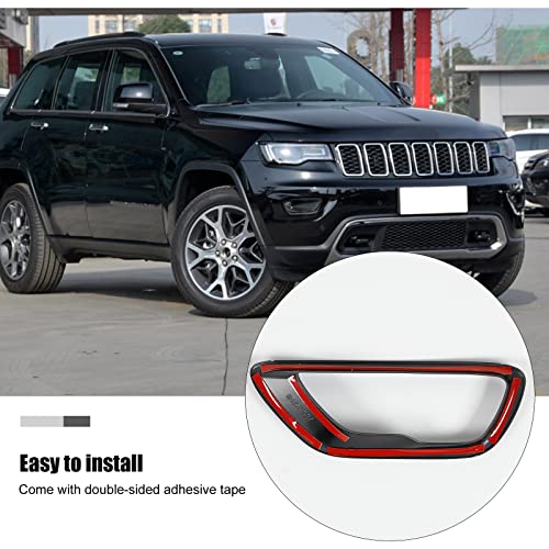 Hoolcar Front Fog Lights Cover Fog Lamp Frame Trim Replacement - Product Imagery