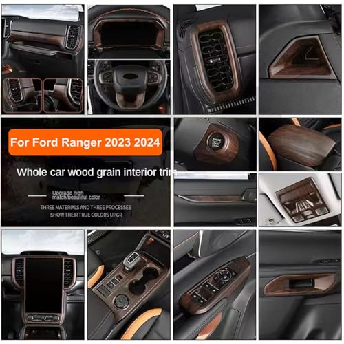 Central Control Dashboard Panel Compatible with Ford Ranger 2024 - Product Imagery