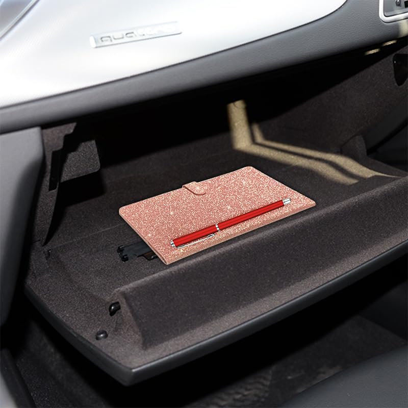TILDOSAC 2 Ppack Leather Car Registration and Insurance Card - Product Imagery