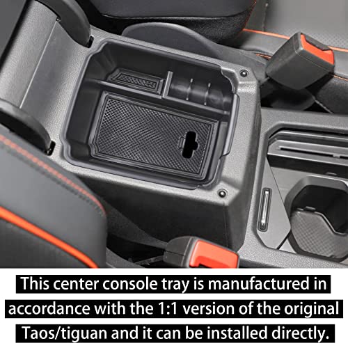 Center Console Tray for 2018-2024 tiguan / 2022-2025 Taos - Product Imagery