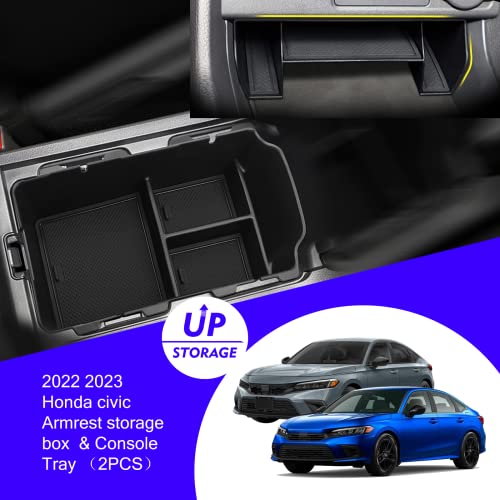 for Honda Civic 2024 2025 2026 Center Console Organizer - Product Imagery