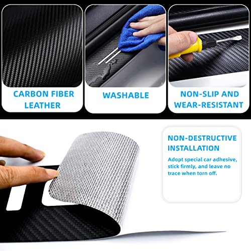 4Pcs Car Door Sill Protector for HR-V Accessories Fit for HRV - Product Imagery
