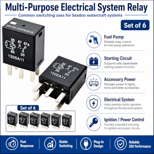 Relay G8V-RH-1C7T-R-DC12 (Set of 6) 278003828 278002822 12VDC - Product Imagery