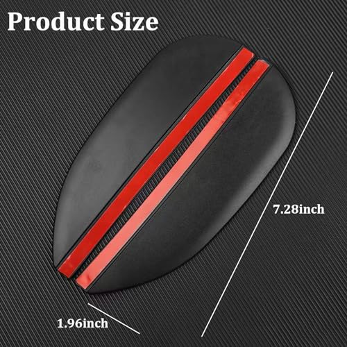Car Rearview Rain Eyebrow Shield,Car Mirror Rain Protector - Product Imagery