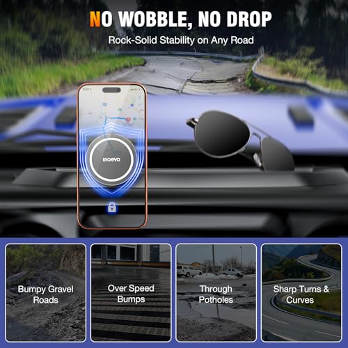 Magnetic Phone Mount for 2018 2019 2020 2021 2022 2023 Jeep - Product Imagery
