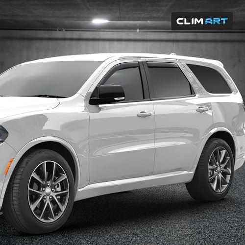 CLIM ART in-Channel Incredibly Durable Rain Guards for Dodge - Product Imagery