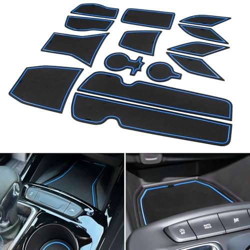 Cup Holder Inserts Door Slot Mat for 2026 2025 2024 Chevy Trax - Product Imagery
