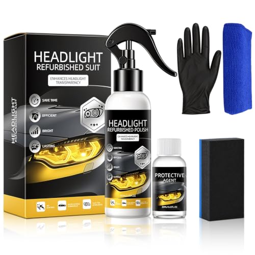 Compensai Headlight Refurbished Suit,Headlight Restoration - Product Imagery
