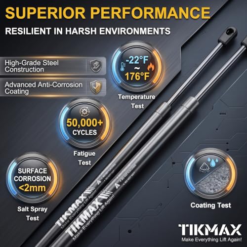 Front Hood Gas Struts for Volvo Xc90 2003-2014, Replaces 6324 - Product Imagery