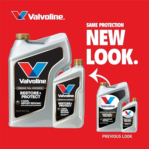 Valvoline Restore & Protect Full Synthetic 5W-30 Motor Oil 1 - Product Imagery