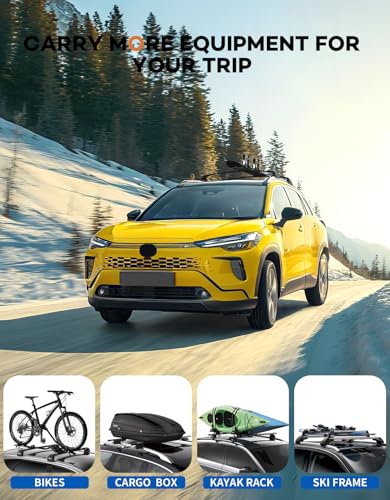 Wonderdriver Roof Rack Cross Bars 260lb for Toyota Corolla Cross - Product Imagery