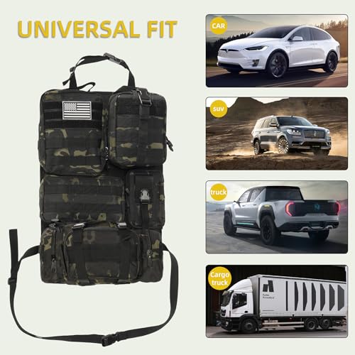 Tactical Car Seat Back Organizer,Tactical Molle Seat Back - Product Imagery