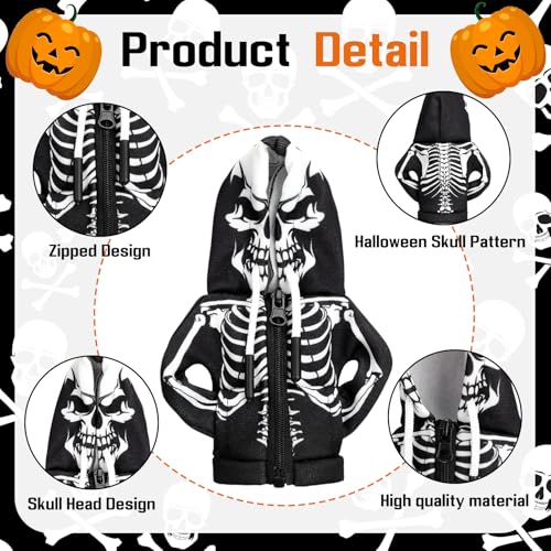 Wonderjune Halloween Car Gear Shift Hoodie Cover - Product Imagery