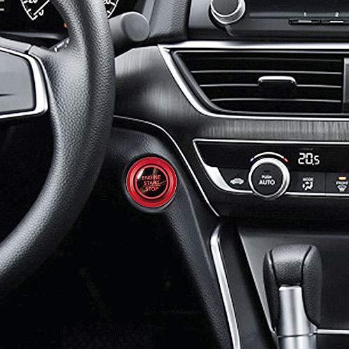 TOMALL Aluminum Engine Start Stop Push Button Cover Trim - Product Imagery