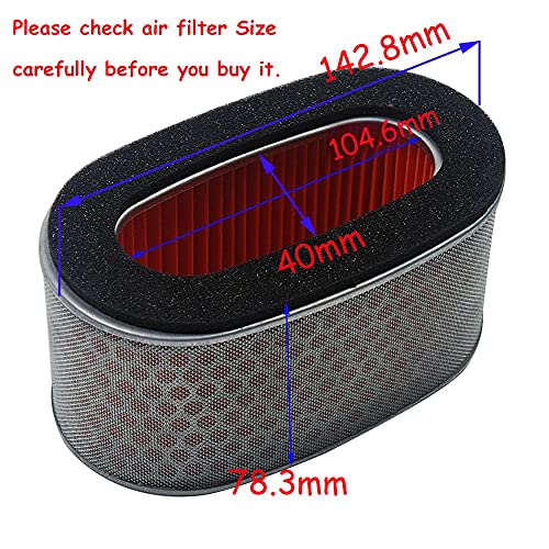 HIFROM Air Filter Replacement for Honda VT C Shadow 750 VT750 VT - Product Imagery