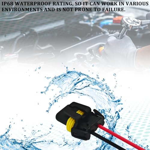 Headlight Connector Plug Fog Light Headlight Wiring Harness - Product Imagery