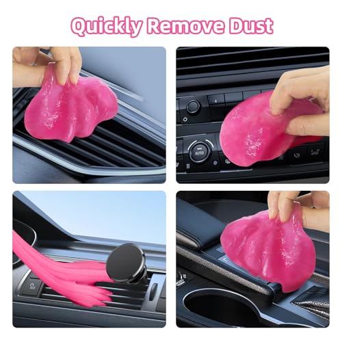 Gusil 8PCS Car Interior Detailing Kit, Dash Duster for Car - Product Imagery