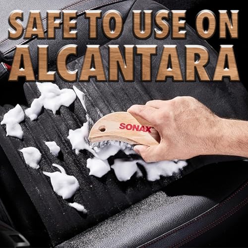 SONAX Textile & Leather Brush | Professional Interior Cleaning - Product Imagery