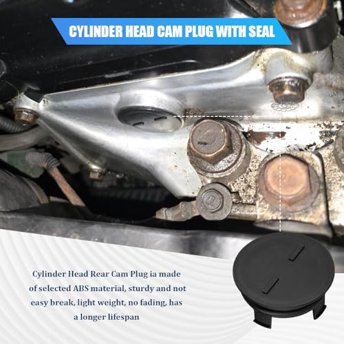 Cylinder Head Cam Plug with Seal, Automotive Replacement - Product Imagery