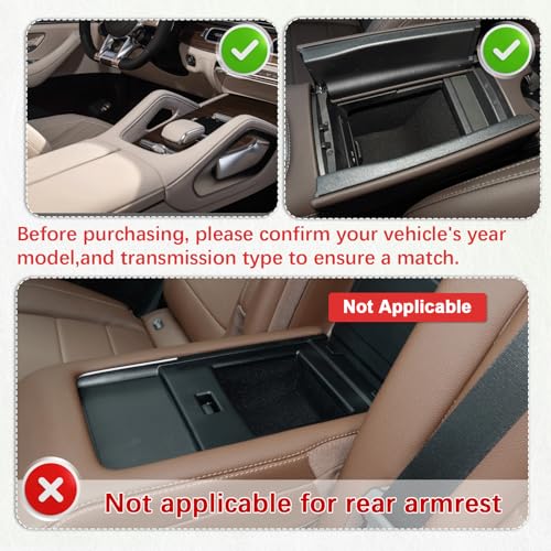 Center Console Organizer for 2020-2026 Mercedes Benz GLE / GLS - Product Imagery
