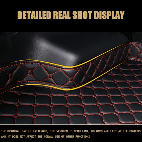 Leather Car Trunk Mat for Lincoln Aviator(6seats) 2020 2021 2022 - Product Imagery