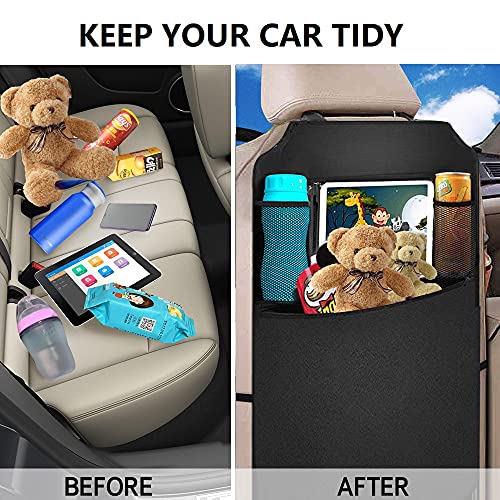 Premium Backseat Organizer for Kids 2 Pack, Heavy Duty - Product Imagery