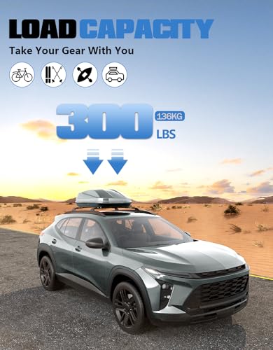 FengYu Roof Rack Cross Bars for Chevy Chevrolet Trax 2RS ACTIV - Product Imagery