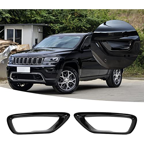 Hoolcar Front Fog Lights Cover Fog Lamp Frame Trim Replacement - Product Imagery