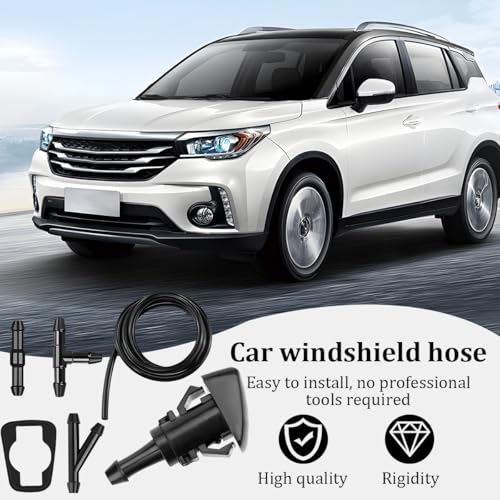 11PCS Car Windshield Washer Nozzle Kit, Windshield Wiper Spray - Product Imagery